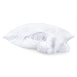 KAR-MAL Kissen 40x80 Mikrofaser 100% mit Einstellbarer Weichheit - Kopfkissen 80x80 Allergiker Waschbar 60 Grad – Sleeping Pillow 40x80 - Weiß Grosse Schlafkissen Angenehm zu Berühren (40 x 80 cm)