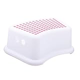 minkissy Rutschfester Hocker Toiletten-Tritthocker Für Kinder Kinder-Tritthocker Bürohocker Schuhe Wickelhocker Kindertöpfchen-Trainingshocker Kinder-Esshocker Rutschfester