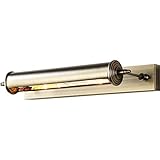 EcoGehen LED Spiegelleuchte Modern Vintage Metall Spiegellampe Wandleuchte Make Up Spiegel Licht Bilderlampen Wasserdicht Badezimmer Beleuchtung Antibeschlag Wandlampe, Antikes Messing, 45cm