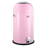 Wesco 184 631 Kickmaster Abfallsammler 33 Liter pink,37.5 x 37.5 x 69cm