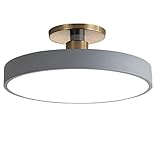 YYQBYY Kreative Acryl-Ring-Deckenleuchte, LED, rund, modern, minimalistisch, Kronleuchter, Lampen für Wohnzimmer, Schlafzimmer, Flur, Innenring, Beleuchtung, Deckenleuchte