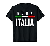 Roma Italia T-Shirt Reise Souvenir Tee Italien Flagge Shirt T-Shirt
