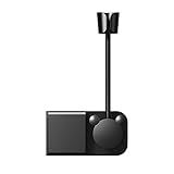 Badezimmer Aufbewahrungshaken stanzfreie Regale Haartrockner Aufbewahrungsregal Lazy Halterung Wandmontage Hand Free Haartrockner Halter (Schwarz)