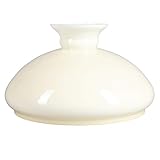 Lampenglas Ersatzglas Petroleumlampe Opalglas Leuchtenglas Vestaschirm Petroleumglas Ø 300mm Beige