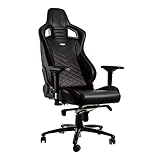 noblechairs Epic Gaming Stuhl - Bürostuhl - Schreibtischstuhl - PU-Kunstleder - Inklusive Kissen - Schwarz/Rot