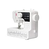 Hochleistungs-Nähmaschine Tragbare Nähmaschine Doppelfaden-Freiarm Am besten für Anfänger und Fortgeschrittene Tragbare Nähmaschine (Farbe, Größe: 29,5 x 13 x 25,5 cm) 29,5 x 13 x 25,5 cm