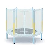 Lejump Kinder Trampolin, Jungen und Mädchen Kind T Trampolin mit Netz, Indoor Trampolin Spielzeug Trampolin, Kleinkinder Trampolin Kinderspielzeug für Boys und Girls