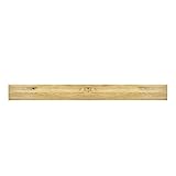 1x Regalbrett EICHE Regalboden Wandregal, Küchenablage, Fensterbank, Schweberegal Massivholz viele Maße Einlegeboden Rustikal Wandboard schwebend Halterung Bücher Dekoration (20cm Tiefe, 200cm Breite)