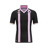 Kappa Unisex Kombat Away Palermo T-Shirt, schwarz/pink, XXXL