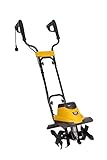 TEXAS Elektro Motorhacke Gartenfräse Bodenhacke Bodenfräse Motorfräse Gartenhacke elektrisch El Tex 1000 | 1000 Watt | 36 cm Arbeitsbreite | 20 cm Arbeitstiefe | ideal für Blumenbeete und Kräuterbeete