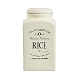 Butlers MRS. WINTERBOTTOM'S Reisdose 1,3 l in Creme - Vintage Vorratsdose aus Steingut im englischen Design - stilvolle, klassische Aufbewahrung