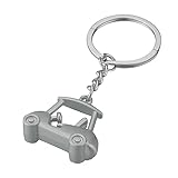 Poo4kark factorys kursbeobachtung -schlüsselanhänger schlüsselanhänger-Simulation (Silver, One Size)