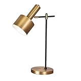 FIONEL Schreibtischlampe Schreibtischlampen Tischlampe for Wohnzimmer rustikal einstellbar Eisen Schlafzimmer Licht Kupfer Farbe Cafe Bar Dekoration Licht Nachttischlampe