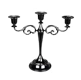 Kerze Stand Kerzenständer Kerzenhalter Kerzenhalter Antike Säule Kandelaber, 3-armiger Kerzenständer Metallkerzenständer Schicke Dekoration Für Hochzeitsessen Party Dekoration Kerzen Ständer Kerzenleu