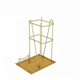 Durable Umbrella Stands Golden Umbrella Stand Space Saving Organizer Rustproof Portable Cane Holders Entrance Porch Foyer Corridor Hall Metal Umbrella Stand Rack