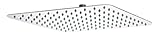 Hudson Reed head45 400 x 400 mm quadratisch Edelstahl Slim Feste Kopf – Chrom
