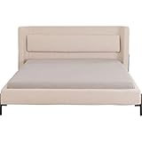 Kare Tivoli Ecru 180x200cm Bett, Beige, 105x190x215cm