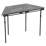 Tragbarer Camping-Klapptisch, Verschiedene Kombinationen aus Aluminiumlegierung, Leichter Grill-Klapptisch mit Aufbewahrungstasche für Rucksackreisen