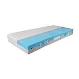 BeCo 2 Dreams Matratze TESTSIEGER Haus & Garten 03/2021 (Note 1,3) - 7 orthopädische Liegezonen - 2 verschieden Feste Liegeseiten - Oeko TEX Zertifiziert - Made in Germany(160 x 200 cm, H2)