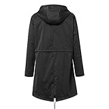 Zannycn Regenjacke Wiederverwendbar Wasserdicht Regencape Leichte Übergangsjacke Wasserdicht Regenjacke Regenponcho Für Damen Herren Damen wasserdichte Faltbar Regenmantel