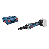 Bosch Professional 18V System Akku Geradschleifer GGS 18V-23 LC (Leerlaufdrehzahl 23.000 min-1, Connect Ready, ohne Akkus und Ladegerät, in L-BOXX)