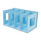 Omabeta DIY Desktop Buchhalter, platzsparender Schreibtisch Bücherregal Modern für Studenten für Zeitschriften für Karten