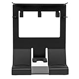 Kaffeefilterhalter, Aufbewahrungsregal, rutschfeste Silikonmatte, schwarz, häufig verwendet, Kaffeefilterhalter, Aufbewahrungsregal für Büro (für 51 54 mm Kaffeegriffe)