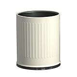 EYCIYC Abfallbehälter 10l/14l, Edelstahl-mülleimer, Moderner Runder Mülleimer Mit Kunststoff-inneneimer Für Wohnzimmer, Büro Und Schlafzimmer(Size:14L,Color:A)