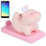 NCBA Telefonständer für den Schreibtisch niedlich | Resin Cat Phone Stand Silikon Ass für Desktop | Stabile kreative dekorative Wohndekoration für Handy, Handy, Tablet, Pad