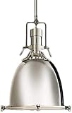 Pendelleuchte Kronleuchter Lampe American Industrial Heavy Metal Cabin Miner Ferrochrome Restaurant Wohnzimmer Esszimmer Küche E27 1 Lampe D: 33CM.