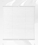 Plissee Für Fenster Petrol Undurchsichtig Pleated Shade Fenster Lichtdurchlässig Klemmfix Ohne Bohren Rollo Für Fenster & Tür Plissee Kleben 35 cm Breite 120 cm Höhe White 9 Stück