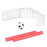 Finger-Fußball-Spiel, Finger-Fußball, Fußball-Set, Finger-Fußball-Spielzeug, lustiges Mini-Finger-Fußball-Fußball-Match-Spieltisch-Spiel-Set mit Toren für Kinder und Kleinkinder