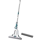 yxbdn Druckknopf-Entladekopf Baumwollmopp Haushaltsschwamm Wasserabsorbierender Handfreimopp Baumwoll-Bodenwischer