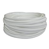 CruSio 70 M Einfarbiges Pe-Weidengeflecht, Flaches Rattan, Kunststoff, Rattan, Synthetisches Reparaturmaterial Zum Weben Von Repaigardenniture-Aufbewahrungskorb (Grün)/Blau/Weiss
