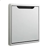 AOXGCOV Moderner wandmontierter faltbarer hölzerner Schuhwechselstuhl, Eingangs-Klapphocker, unsichtbarer Duschstuhl