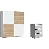 Forte Winner Schwebetürenschrank + Schubladenset
