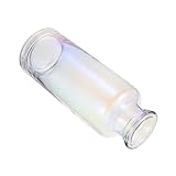 Klare Glasvase, Glasbehälter, Hydrokultur-Reagenzglas, Hydrokultur-Pflanzenvase, farbige Glasvase, Hydrokultur-Pflanzen, Terrarium-Dekoration für Zuhause, Kreisvase, Hydrokultur-Glasvase