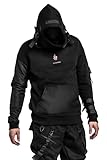 LE FANTOME Techwear Hoodie - Night (as3, Alpha, m, Regular, Regular)