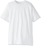 Hanes Herren short fashion t shirts, Weiß, M EU