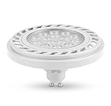 LED ES111 GU10, LED AR111 GU10 9W LED Lampe, ES111 DECKENLEUCHTE LED Strahler 9W 810LM Warmweiß Spannung AC 220-240V (WW Weiss)