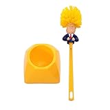 Klobürste Toilettenbürste Trump WC-Bürste mit Halter, Knebel-Geschenk-Puppe for die Tiefenreinigung des Badezimmers Machen Sie Ihre Toilette Wieder großartig WC-Bürste (Color : A)
