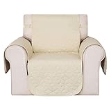 Deconovo Sofahusse Sofabezug Couch husse Sofaüberwurf 54x190 cm Beige 1-Sitzer