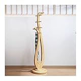 GRFIT Garderobenständer Neue Chinesische Holz Garderobe Boden Einfache Moderne Künstler mit Kleidung Rack Hängende Kleidung Rack Boden Schlafzimmer Garderobe Kleiderständer Garderobe (Color : B)