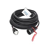 KALLE DAS KABEL SCHUKO Gummiverlängerung 230V H07RN-F 3G 2,5 mm 50 Meter