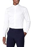 JACK & JONES Herren Jjprparma Shirt L/S Noos Businesshemd ,White,M