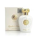 Parfüm Opulent Musk LATTAFA Eau de Parfum Hochwertige und lang anhaltende orientalische arabische Noten von 100 ml weißem Moschus, Safran und zarten Zitrusfrüchten + 1 Bakhoor AL-ZAHRA Kostenlos