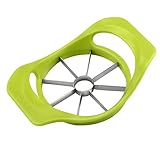 Apfelschneider - Apfelteiler und Entkerner und Ergonomic Grip Handle , Apfelportionierer Apfelausstecher, ideal für Äpfel und Birnen