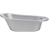 bébé-jou 425611 Baby Badewanne, silber