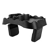 SFNTION Whirlpool-Tischablage mit Abflusslöchern, rutschfest, Verstellbar, Whirlpool-Beistelltisch für Schwimmbäder, SPA-Badewanne (Grau)
