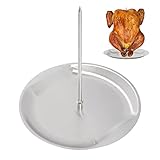 5 Pcs Vertikaler Tacos Al Pastor-Spieß - Vertikaler Spießgrill-BBQ Edelstahl Al Pastor Spieß Hack - Passend für Trompo Para Tacos Al Pastor, Shawarma, Kebabs, Gyros - mit 2 abnehmbaren Spikes Cyhamse